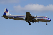 The Flying Bulls Douglas DC-6B (N996DM) at  Hamburg - Fuhlsbuettel (Helmut Schmidt), Germany