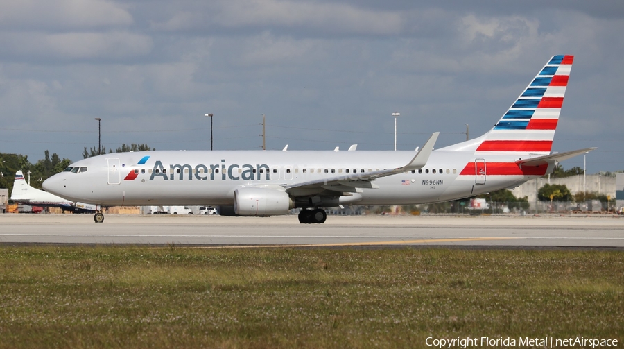 American Airlines Boeing 737-823 (N996NN) | Photo 325625