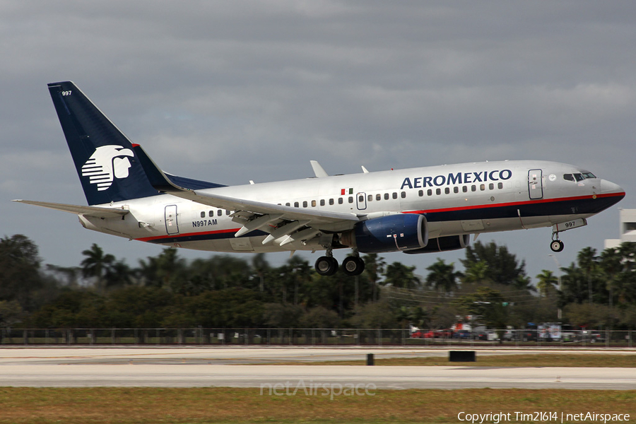 AeroMexico Boeing 737-76Q (N997AM) | Photo 493409