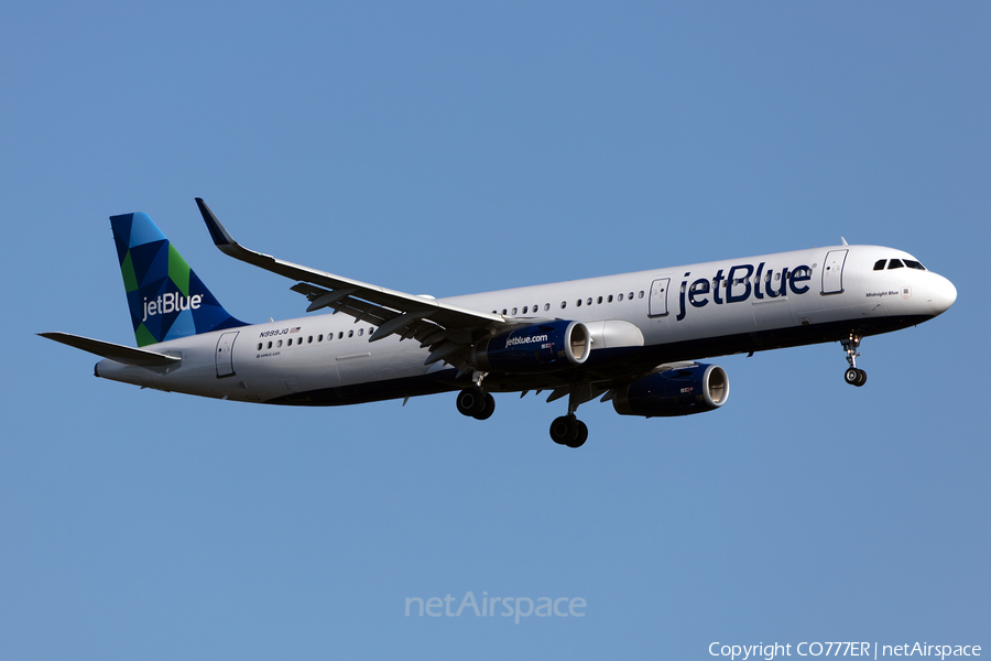 JetBlue Airways Airbus A321-231 (N999JQ) | Photo 460662