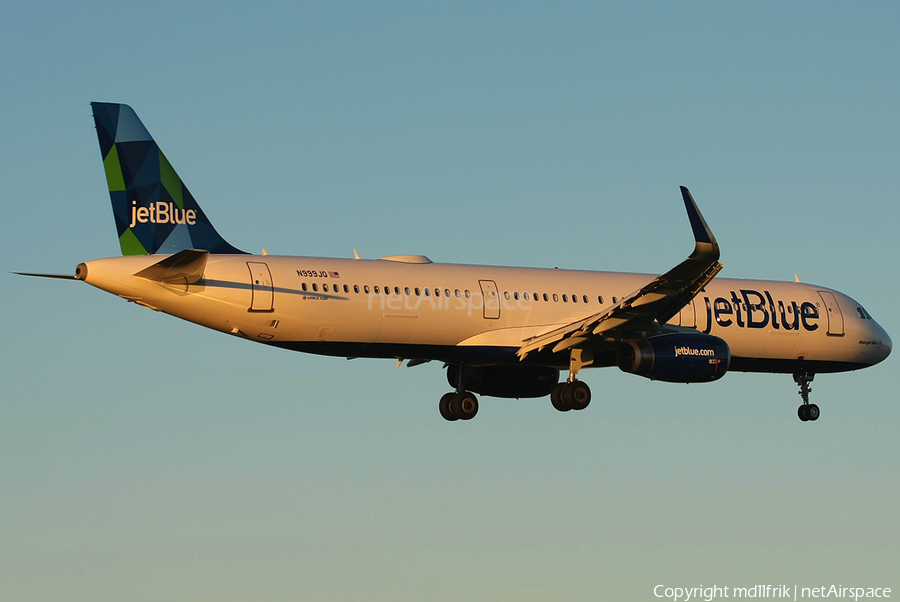 JetBlue Airways Airbus A321-231 (N999JQ) | Photo 291100