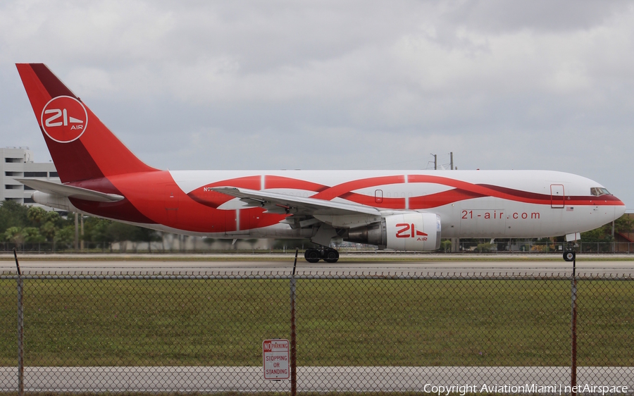 21-Air.com Boeing 767-241(ER)(BDSF) (N999YV) | Photo 180473
