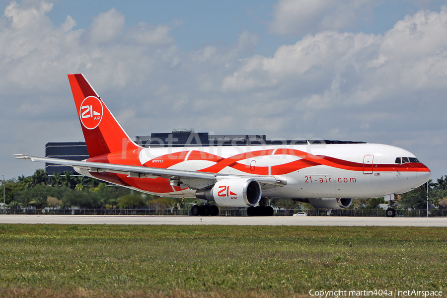 21-Air.com Boeing 767-241(ER)(BDSF) (N999YV) | Photo 73027