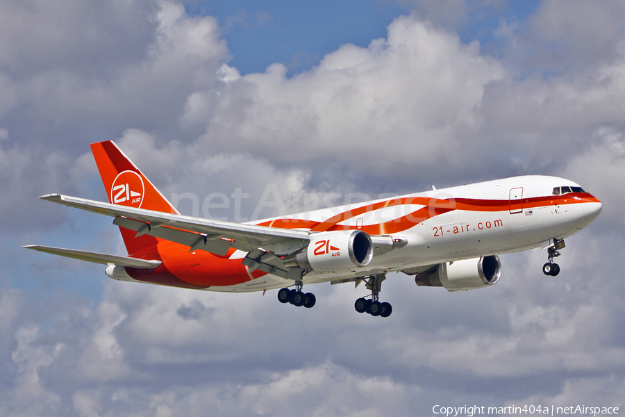 21-Air.com Boeing 767-241(ER)(BDSF) (N999YV) | Photo 84686