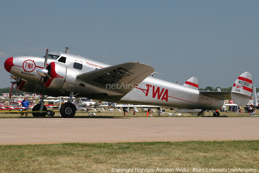 Trans World Airlines Lockheed 12A Electra Junior (NC18137) | Photo 167590