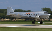 Western Air Lines Douglas DC-3A-197E (N33644) at  Oshkosh - Wittman Regional, United States