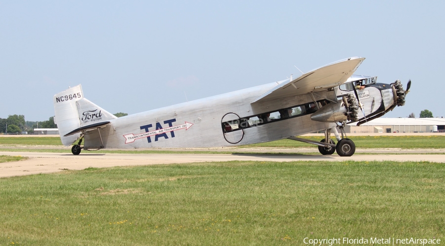 Liberty Aviation Museum (EAA) Ford 5-AT-B Trimotor (NC9645) | Photo 356971