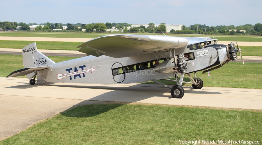 Liberty Aviation Museum (EAA) Ford 5-AT-B Trimotor (NC9645) | Photo 310567