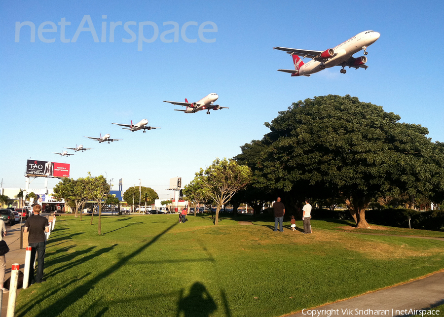 Virgin America Airbus A320-214 (N***VA) | Photo 8007