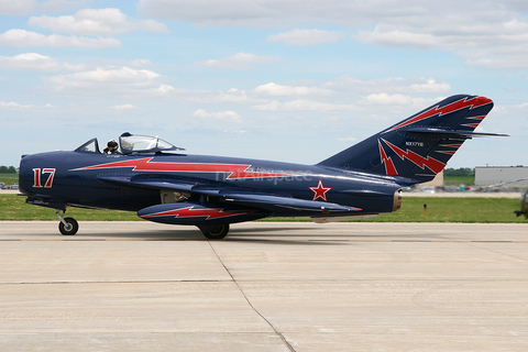 (Private) Mikoyan-Gurevich MiG-17F Fresco-C (NX17YB) at  Janesville - Southern Wisconsin Regional, United States