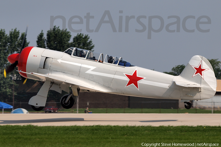 (Private) Yakovlev Yak-11 (NX25YK) | Photo 51374