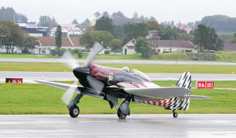 (Private) Hawker Sea Fury T.20 (NX62143) at  Stavanger, Norway