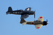 (Private) Mitsubishi A6M2 Type 0 Model 21 (NX8280K) at  Ellington Field - JRB, United States