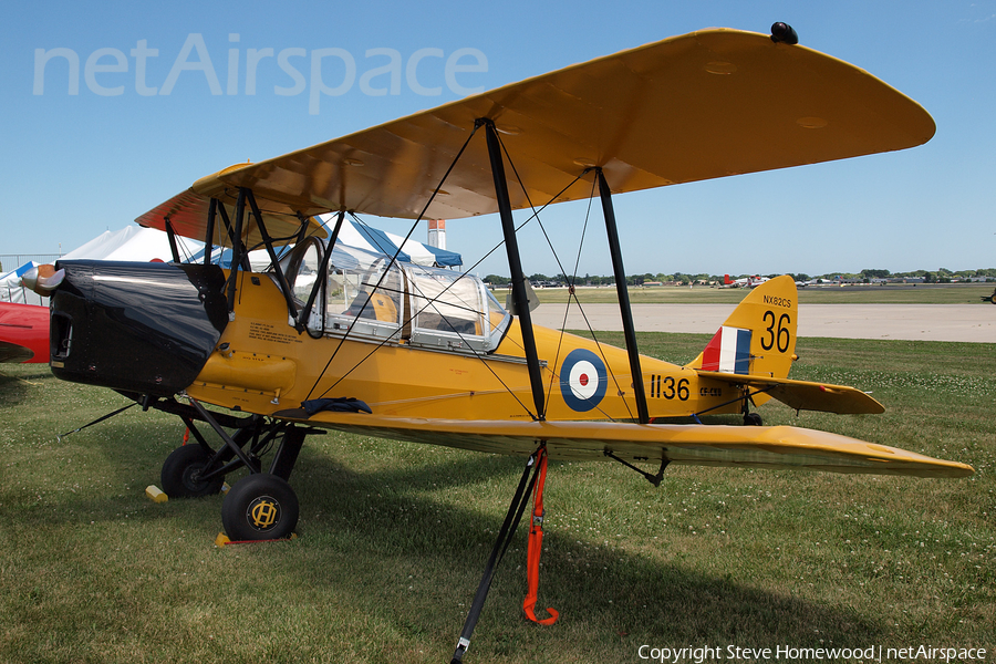(Private) De Havilland DH.82C Tiger Moth (NX82CS) | Photo 125490