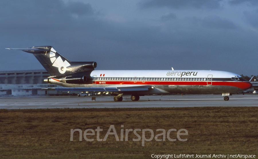 AeroPeru Boeing 727-281(Adv) (OB-1573) | Photo 415947