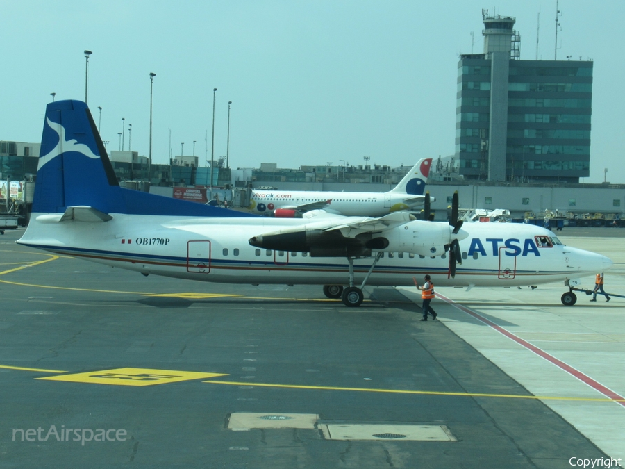 ATSA Peru Fokker 50 (OB-1770-P) | Photo 360349