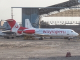 Wayraperú Fokker 70 (OB-2153-P) at  Lima - Jorge Chavez International, Peru
