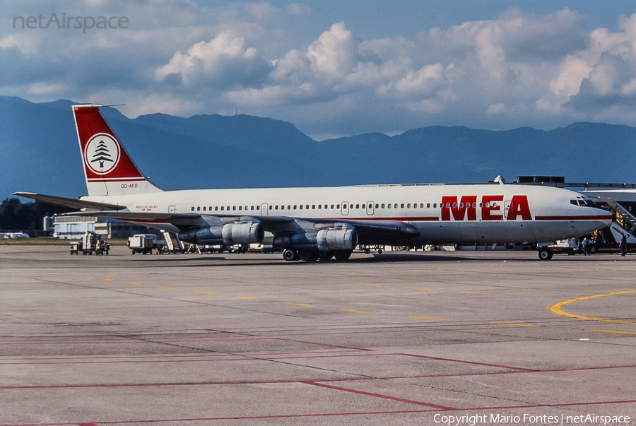 MEA - Middle East Airlines Boeing 707-3B4C (OD-AFD) | Photo 285428
