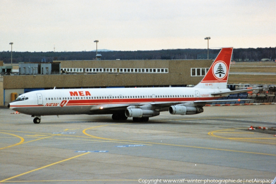 MEA - Middle East Airlines Boeing 707-3B4C (OD-AFE) | Photo 449284