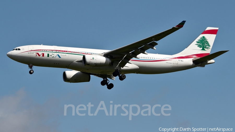 MEA - Middle East Airlines Airbus A330-243 (OD-MEA) | Photo 222345