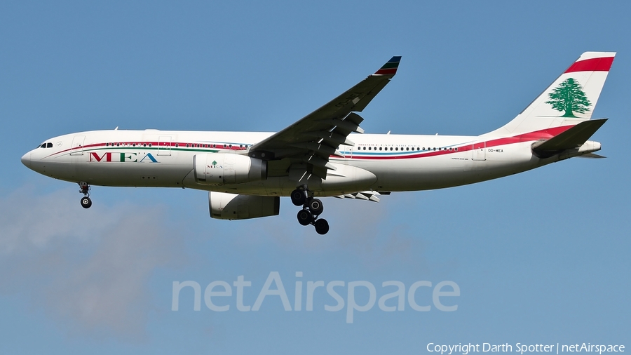 MEA - Middle East Airlines Airbus A330-243 (OD-MEA) | Photo 222346