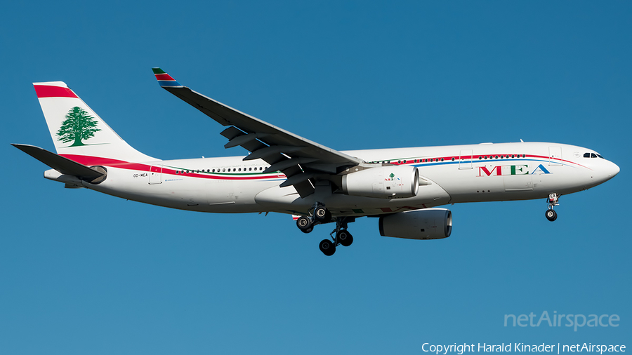 MEA - Middle East Airlines Airbus A330-243 (OD-MEA) | Photo 354526