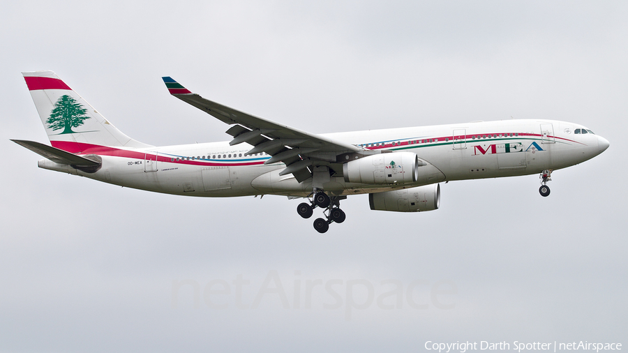 MEA - Middle East Airlines Airbus A330-243 (OD-MEA) | Photo 267148
