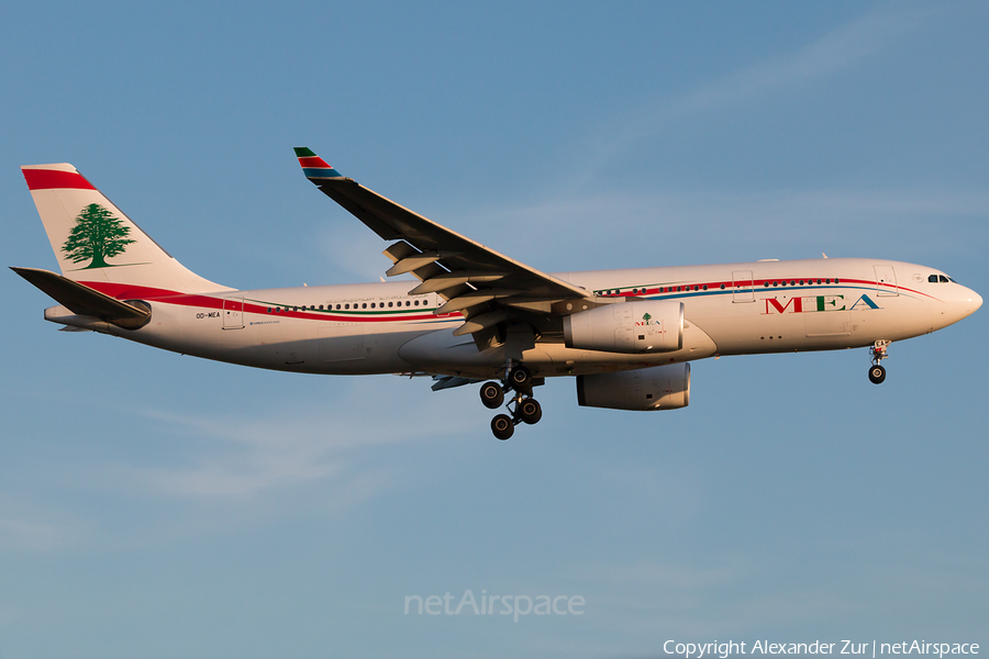 MEA - Middle East Airlines Airbus A330-243 (OD-MEA) | Photo 345382