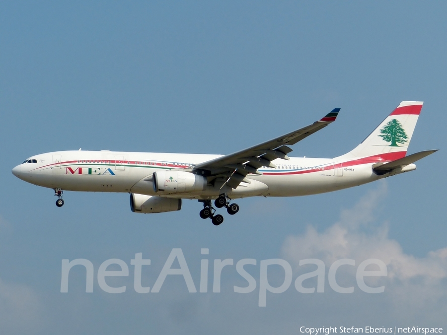 MEA - Middle East Airlines Airbus A330-243 (OD-MEA) | Photo 126548