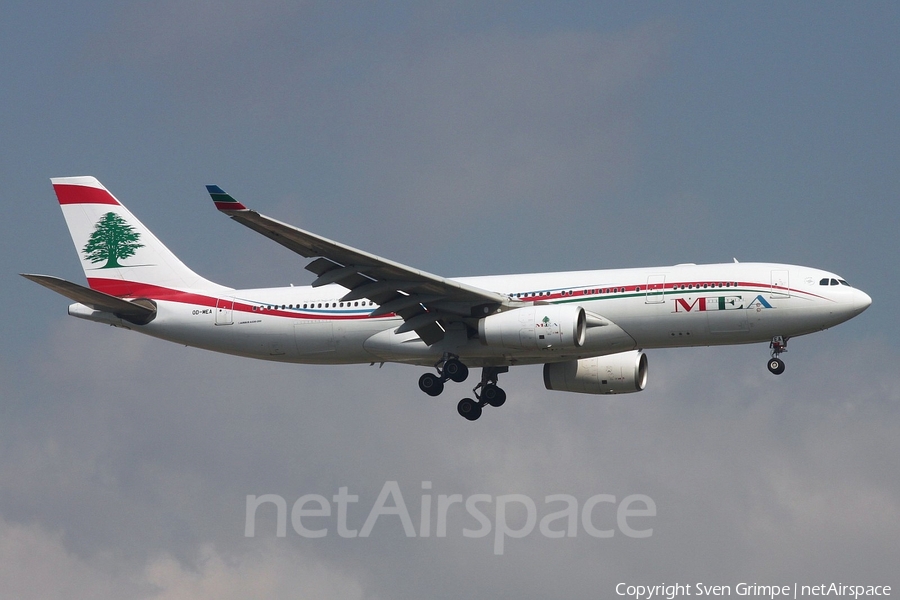 MEA - Middle East Airlines Airbus A330-243 (OD-MEA) | Photo 82894