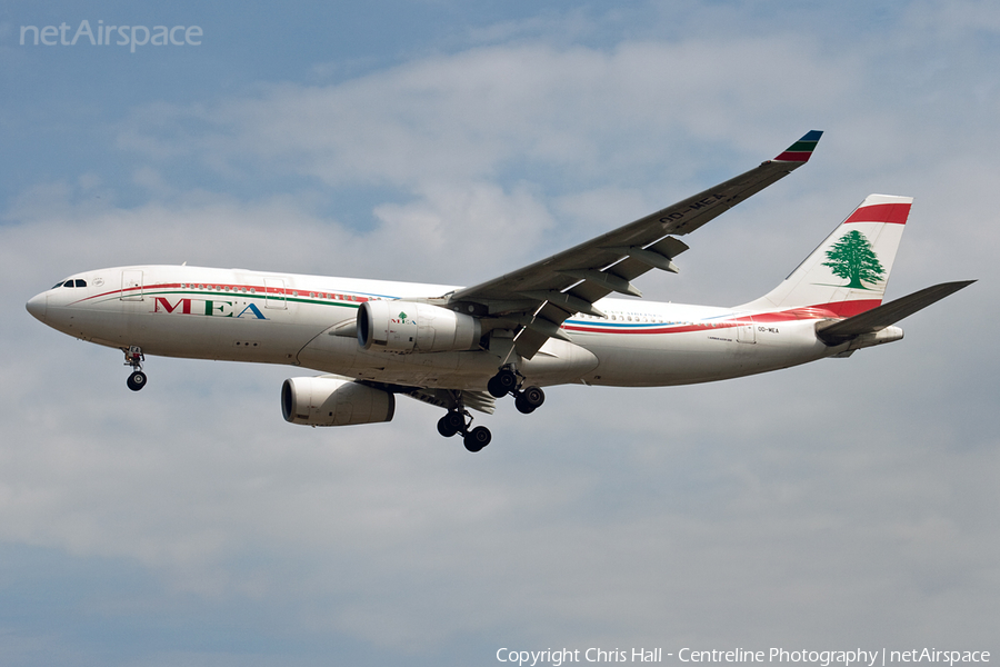 MEA - Middle East Airlines Airbus A330-243 (OD-MEA) | Photo 102044