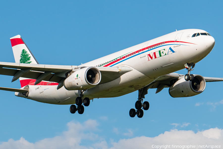 MEA - Middle East Airlines Airbus A330-243 (OD-MEB) | Photo 456832