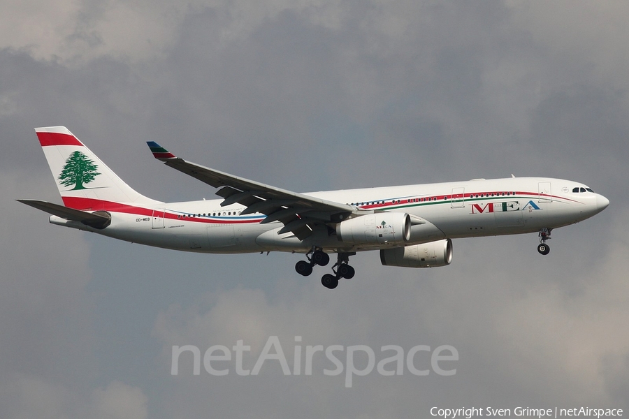 MEA - Middle East Airlines Airbus A330-243 (OD-MEB) | Photo 82437
