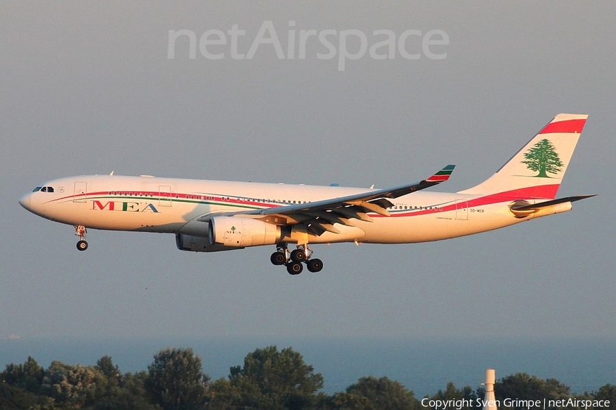 MEA - Middle East Airlines Airbus A330-243 (OD-MEB) | Photo 86372