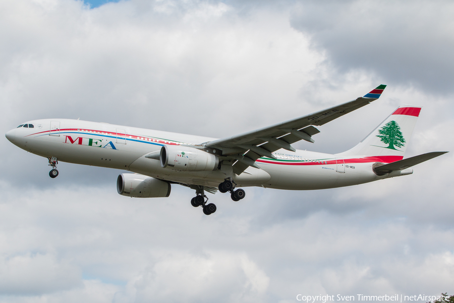 MEA - Middle East Airlines Airbus A330-243 (OD-MEB) | Photo 188510