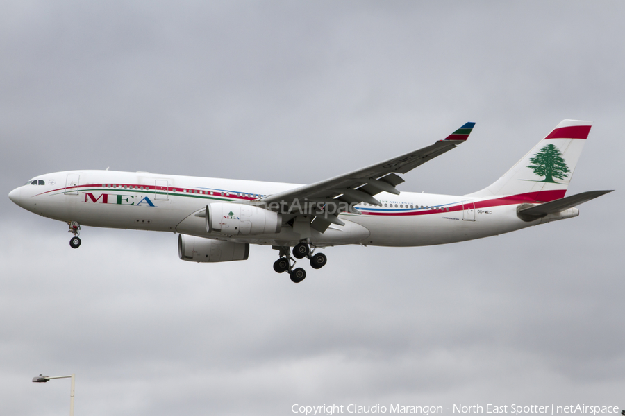 MEA - Middle East Airlines Airbus A330-243 (OD-MEC) | Photo 98602