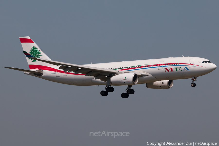 MEA - Middle East Airlines Airbus A330-243 (OD-MEE) | Photo 345552