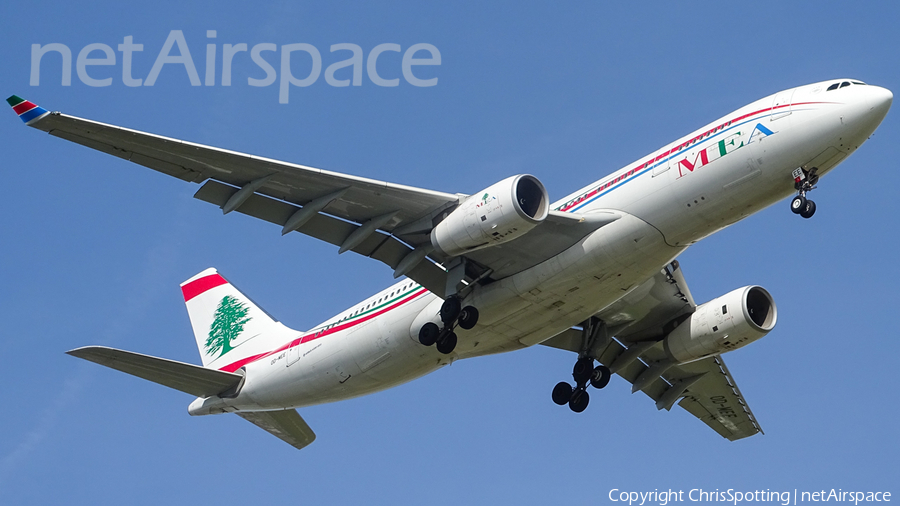 MEA - Middle East Airlines Airbus A330-243 (OD-MEE) | Photo 189041