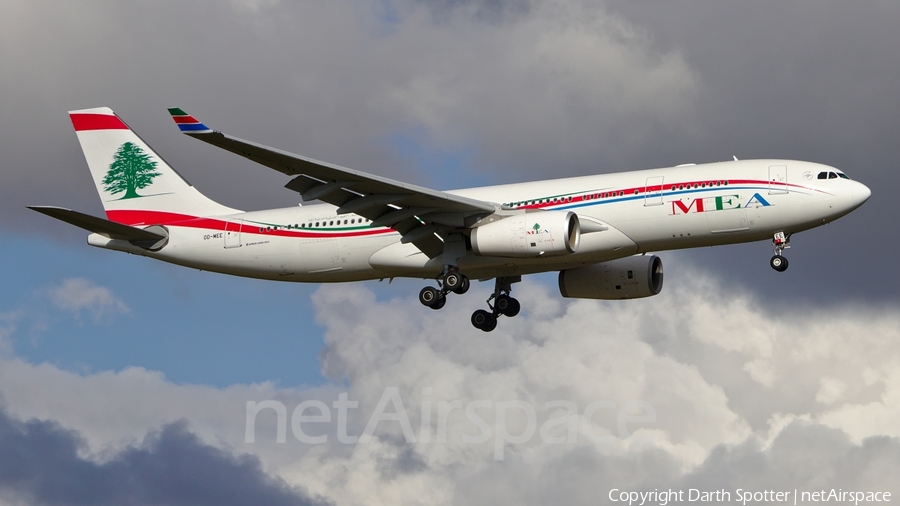 MEA - Middle East Airlines Airbus A330-243 (OD-MEE) | Photo 182400