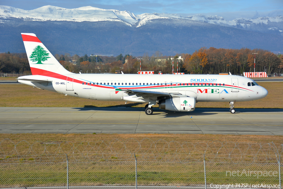 MEA - Middle East Airlines Airbus A320-232 (OD-MRL) | Photo 201524