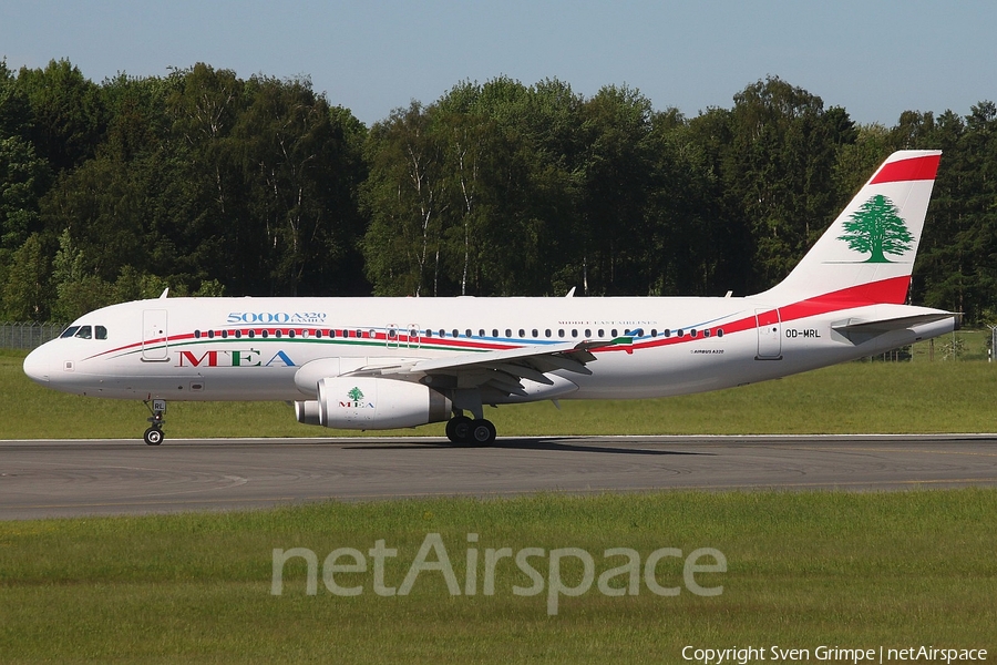 MEA - Middle East Airlines Airbus A320-232 (OD-MRL) | Photo 11123