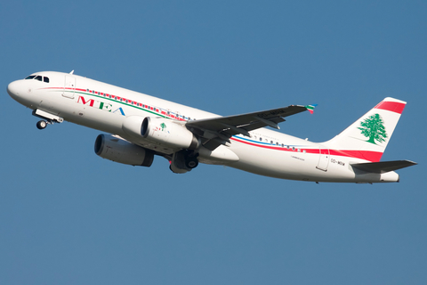 MEA - Middle East Airlines Airbus A320-232 (OD-MRM) at  Brussels - International, Belgium
