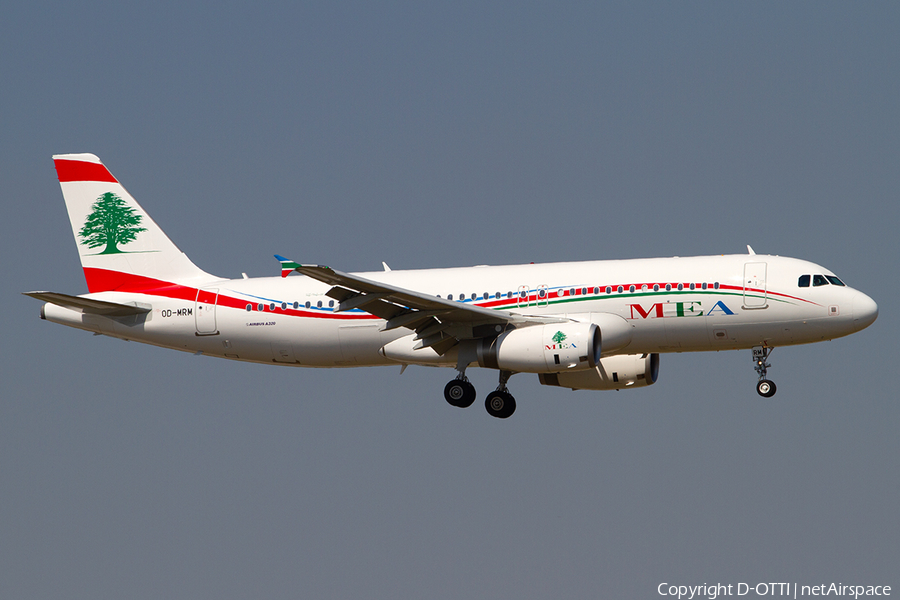 MEA - Middle East Airlines Airbus A320-232 (OD-MRM) | Photo 356870