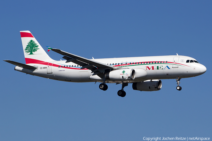 MEA - Middle East Airlines Airbus A320-232 (OD-MRM) | Photo 73825