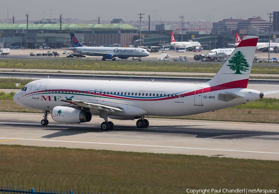 MEA - Middle East Airlines Airbus A320-232 (OD-MRN) | Photo 76698