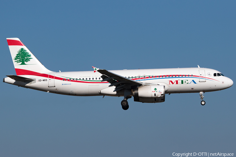 MEA - Middle East Airlines Airbus A320-232 (OD-MRS) | Photo 224199