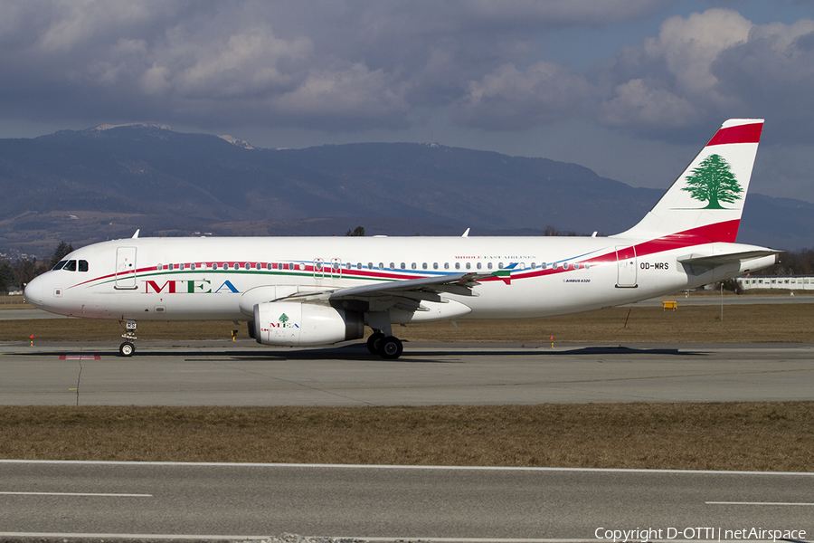 MEA - Middle East Airlines Airbus A320-232 (OD-MRS) | Photo 376789
