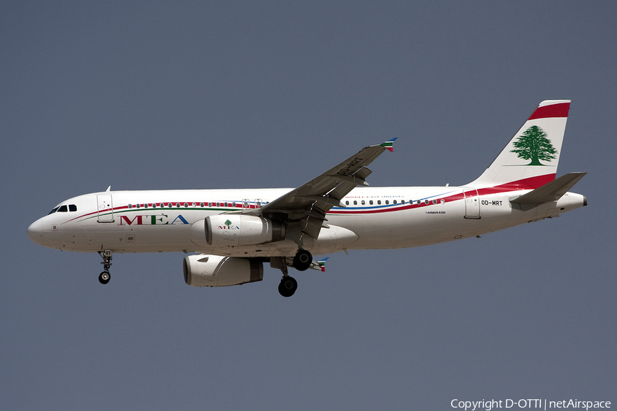 MEA - Middle East Airlines Airbus A320-232 (OD-MRT) | Photo 285716