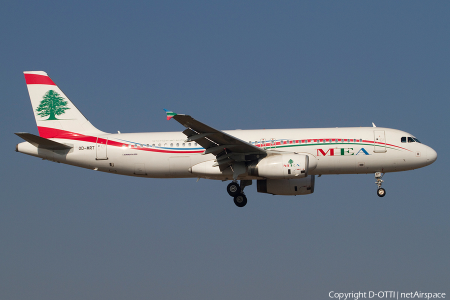 MEA - Middle East Airlines Airbus A320-232 (OD-MRT) | Photo 376304