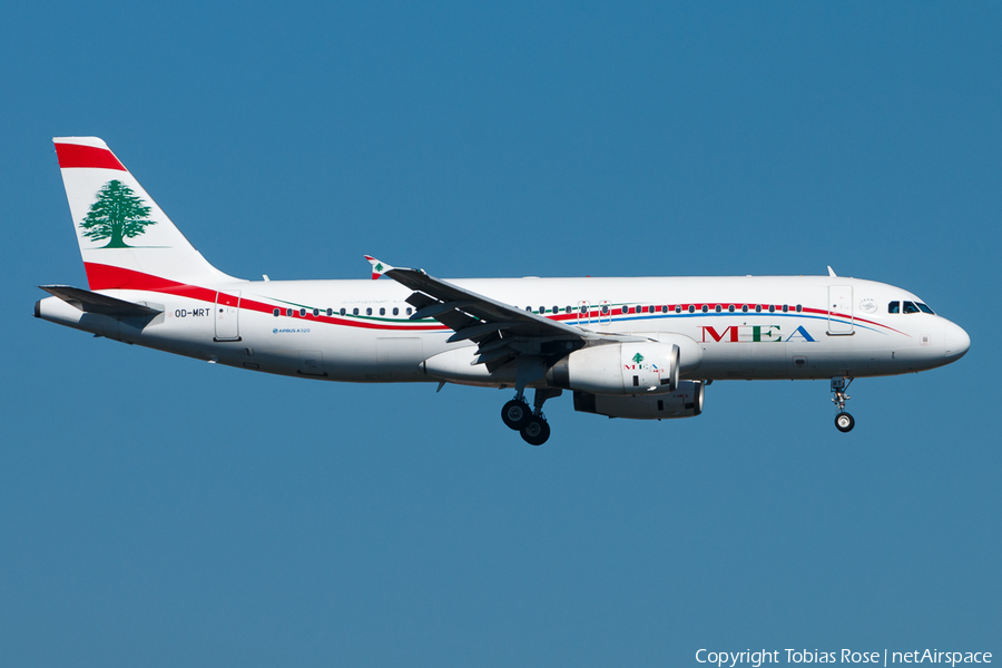MEA - Middle East Airlines Airbus A320-232 (OD-MRT) | Photo 310673